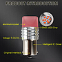 KEEN DC 9-14.5V Crystal Car Led Bulb T20 2835 9smd 7440 7443 W21/5W T25 S25 1156 1157 Tail Reverse Lamp Brake Turn Signal Light