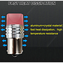 KEEN DC 9-14.5V Crystal Car Led Bulb T20 2835 9smd 7440 7443 W21/5W T25 S25 1156 1157 Tail Reverse Lamp Brake Turn Signal Light