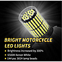   KEEN 12V Motorcycle Headlight Fog Light Bulb H4 BA20D P15D LED 144SMD 3014 Led Motor Motorbike Brake Lights