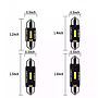 KEEN Aluminum led C5W Canbus Festoon 31mm 36mm 39mm 42mm for Car Bulb Interior Reading Lights License Plate Lamp 12V Car Light