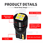 KEEN 12-24V Car W5W led Bulb 3030 4SMD T10 Clearance Wedge Dome Lights Auto License Plate Trunk Light Parking Lamp