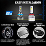  KEEN FC 12-24V Headlight LED H7 H1 H11 H8 H9 9005 9006 HB3 HB4 H10 H13 H4 Headlamp Car LED Bulb
