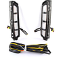 KEEN Auto LED DRL Daytime Running Light for Hyundai Santa Fe 2021 Santafe Fog Lamp Cover LED with Turning Signal 
