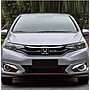  KEEN New LED DRL for Honda Fit Jazz 2017-2019 Asian Version Daytime Running Light Fog Light Cover Lamp Yellow Turning