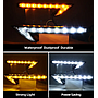  KEEN Wholesale Daylights for Honda CRV 2015 2016 Car Daytime Running Lamp DRL Driving Head Lamp Fog Lights