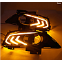 KEEN High Quality DRL for Ford Mondeo Fusion 2013 Car Daytime Running Light Fog Lamp Cover LED