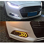 KEEN High Quality DRL for Ford Mondeo Fusion 2013 Car Daytime Running Light Fog Lamp Cover LED