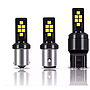KEEN 12-24V T20 LED 3030 12SMD Light Bulb 1156 1157 BA15S BA15D Canbus Reverse Tail Brake Led bulb Turn Signal Lamp 7443 7440