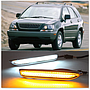 KEEN LED DRL for Lexus RX300 RX 1998 1999 2000 2001 2002 2003 Daytime Running Light with Turn Signal Foglight Car Head Lamp