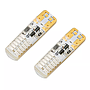 KEEN Silicone T10 Strobe Led Fix+Flash 194 W5W LED 3014 24SMD Car light bulbs Clearance Park Light