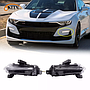 KEEN 12V New LED DRL for DRL For Chevrolet Camaro 2019 2020 2021 Daytime Running Light with Flow Turn Signal Fog Lamp Head Light