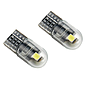 KEEN 12V Glass Housing T10 W5W Led 3030 2smd Wedge Bulbs Canbus Auto Side Lamp Car Interior Reading Lights led t10 3030