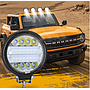 KEEN 72w Round Woke Light for Truck Trailer Car SUV Engineer Vehicle Driving Fog Lamp Offroad led Headlight Spotlights