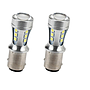 KEEN High Power Ba15s 1156 LED Bulb Turn Signal Light Canbus Bay15d 1157 3030 17SMD Car Taillight Bulbs Brake Reverse Lamps