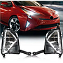 KEEN Led DRL for Toyota Prius 2016-2018 2019 2020 Fog Lamp with Amber Turn Signal Daytime Running Light Driving Headlight