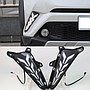 KEEN LED DRL for Toyota CHR C-HR 2016 2017 2018 2019 Daytime Running Light with Flow Turn Signal Car Fog Light