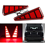 KEEN Waterproof 12V Rear Refleactors for Toyota NOAH VOXY 80 Series 2019 2020 Auto Tail Lamp Warning Brake Light