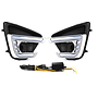 KEEN 12V Daytime Running Light for Mazda CX-5 CX5 2015 2016 Car Led DRL with Turn Signal Daylight Fog lamp Cover LED