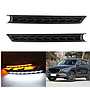 KEEN 12V LED DRL for Mazda CX-5 CX5 2017 2018 2019 Daytime Running Lamp with Dynamic Turn Signal Fog Lights