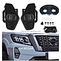 KEEN Super Bright Car LED Fog Light For 2021 Nissan Navara NP300 DRL 6000K 2022 White Frontier Fog Lamp Cover Light 12V LED