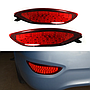 KEEN Waterproof Red 12V LED Car Rear Bumper Light For 2012-2016 Hyundai Accent/Verna Auto Tail Brake Lights led Reflector