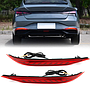KEEN New 12V Rear Bumper Light for Hyundai Elantra 2021 Tail Brake Stop Lamp Flowing Turn Signal Reflectors led