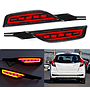 KEEN LED Tail Lamp Rear Bumper Light for Honda Fit Jazz 2018-2020 Brake Parking Signal led Reflectors