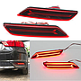 KEEN  Rear Bumper Reflectors led for Honda City 2018-2020 Tail Light Brake Parking Signal Lights