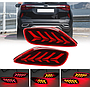 KEEN Car LED For Kia 2019 2020 2021 Seltos KX3 Led Rear Bumper Reflector Light taillight parking brake turn signal