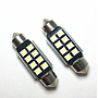 KEEN 12V Festoon 5050 8SMD 31/36/39/41mm Car LED Auto C5W Interior Roof Dome Reading Lamp License Plate Lights Bulb