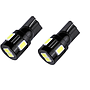 KEEN 12v LED T10 Light Bulb 5630 6smd Car Reading Lamp Clearance Width Lamp W5W 194 168 led Parking Lights