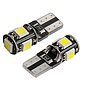 KEEN T10 LED Bulb Canbus 12V 5050 5smd W5W Led No error Car Wedge Side Signal Clearance Lamp Interior Dome Trunk Lights