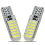 KEEN Silicone T10 Bulb 7020 12SMD 12V Clearance Wedge Lamp Auto Interior Reading Map Light Trunk LED W5W