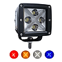 KEEN 12W 3 inch Cube LED Pods Work Light for Car Truck Flood Fog Lights with White Amber Blue Green DRL Offroad Work Lamp