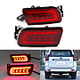 KEEN Car Tail light for 2010-2020 Toyota PRADO Rear Bumper Reflectors led Brake Parking Lamp with Flow Turn signal