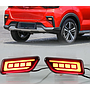 KEEN Rear Bumper Light for Toyota Bezza Ativa Alra Perodua 2020-2022 Taillights Flow Turn Signal Brake Warning Reflector Lamp