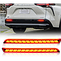 KEEN Car Side Pillar Tail Light for Toyota Sienna 2021 2022 Rear Bumper Lamp LED Brake Parking Turn Signal Reflector Lights