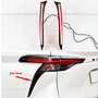 KEEN 12V LED Rear Bumper Light for Toyota Sienna 2021 2022 Reflector Taillights Turn Signal Lamps Brake Parking Light