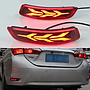 KEEN led Rear Bumper Light for Toyota Corolla Altis 2014-2016 Tail Light with Dynamic Turn Signal Reflectors Brake Stop Lamp