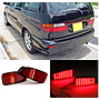KEEN Tail Lamp Rear Bumper Light for Toyota estima 2014 Taillight led Brake Parking Signal Lights 12V Auto Car Light