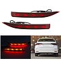 KEEN New led Rear Bumper Reflectors Light for 2019-2020 Toyota Corolla Tail Lamp with Turn Signal Brake Lights