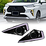 KEEN Car LED Daytime Running Light for Toyota Veloz 2021 2022 2023 DRL with Dynamic Amber Turn Signal Fog Lamp