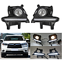 KEEN led Drl Fog Light for Toyota Highlander 2014-2017 Daytime Running Lamp Driving Foglight Auto Head Lamps