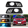 KEEN Auto Led Daytime Running Light for Chevrolet Malibu 2011-2013 2014 2015 DRL with Flowing Turn Signal Fog Lamp Cover Lights