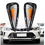 KEEN Waterproof Daytime Running Lamp for Toyota Camry 2015 2016 Car Fog Lamp LED DRL with Turn Signal Car Turning