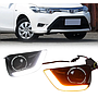 KEEN Car Light for 2014 2015 2016 Toyota Vios Daytime Running Lights DRL Fog Lamp Cover LED