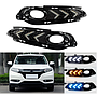 KEEN Waterproof Car Lamp LED Daytime Running Light Fog Light Cover LED for Honda Vezel 2014-2018