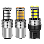 KEEN Dc12V 1156 1157 Canbus 4014 45SMD DRL Auto led Lights BAU15S PY21W BA15D 3156 3157 7440 7443 Car Light Bulb