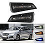 KEEN High Quality LED Daytime Running Light for Honda City 2015-2018 Flow LED DRL Driving Fog Light Cover LED Turning