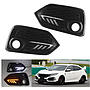 KEEN Auto Body Parts LED DRL Daytime Running Light With Fog lamp For Honda Civic 2019 With Yellow Light